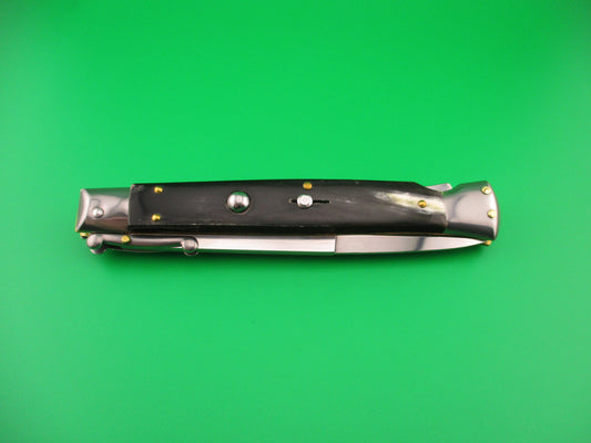FRANK B ITALY 28cm Italian Swing Guard Brazilian horn automatic knife