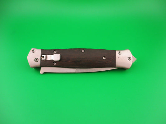 MIKOV style 23cm Forward Lever release automatic knife w bayonet blade