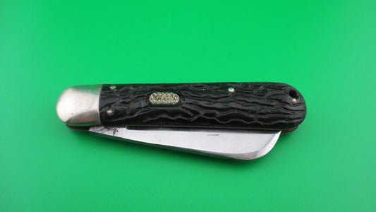 Flylock Scout Hawkbill Black Wormgroove switchblade knife