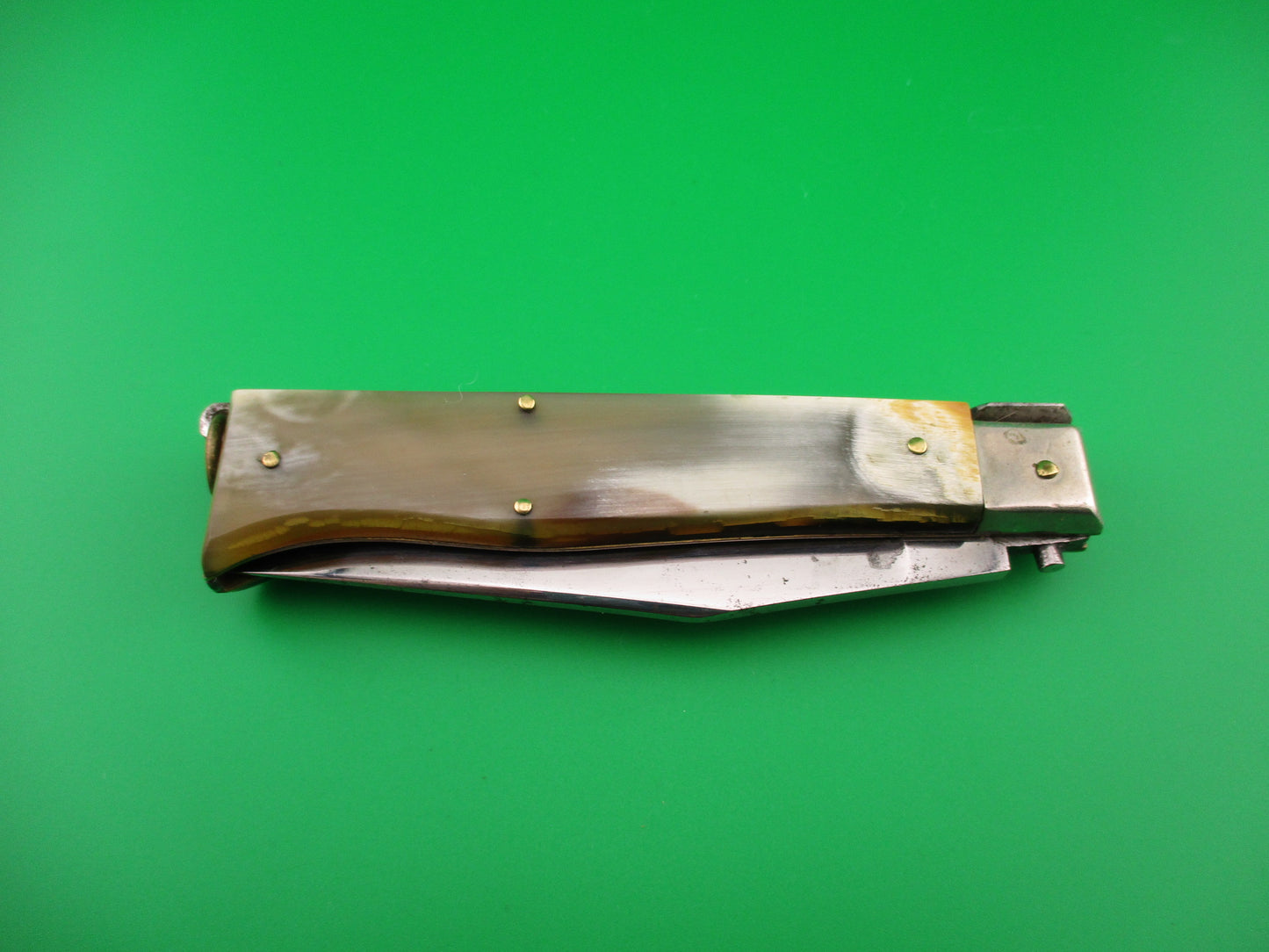 Vintage 22cm Italian Picklock Oval button Camper vintage 1950s automatic knife