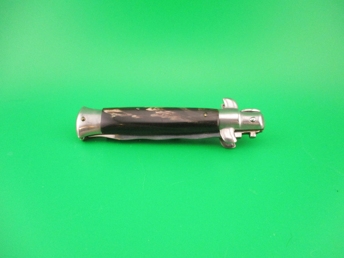 Sterile 18cm Italian Swivel Bolster KRIS blade vintage automatic knife