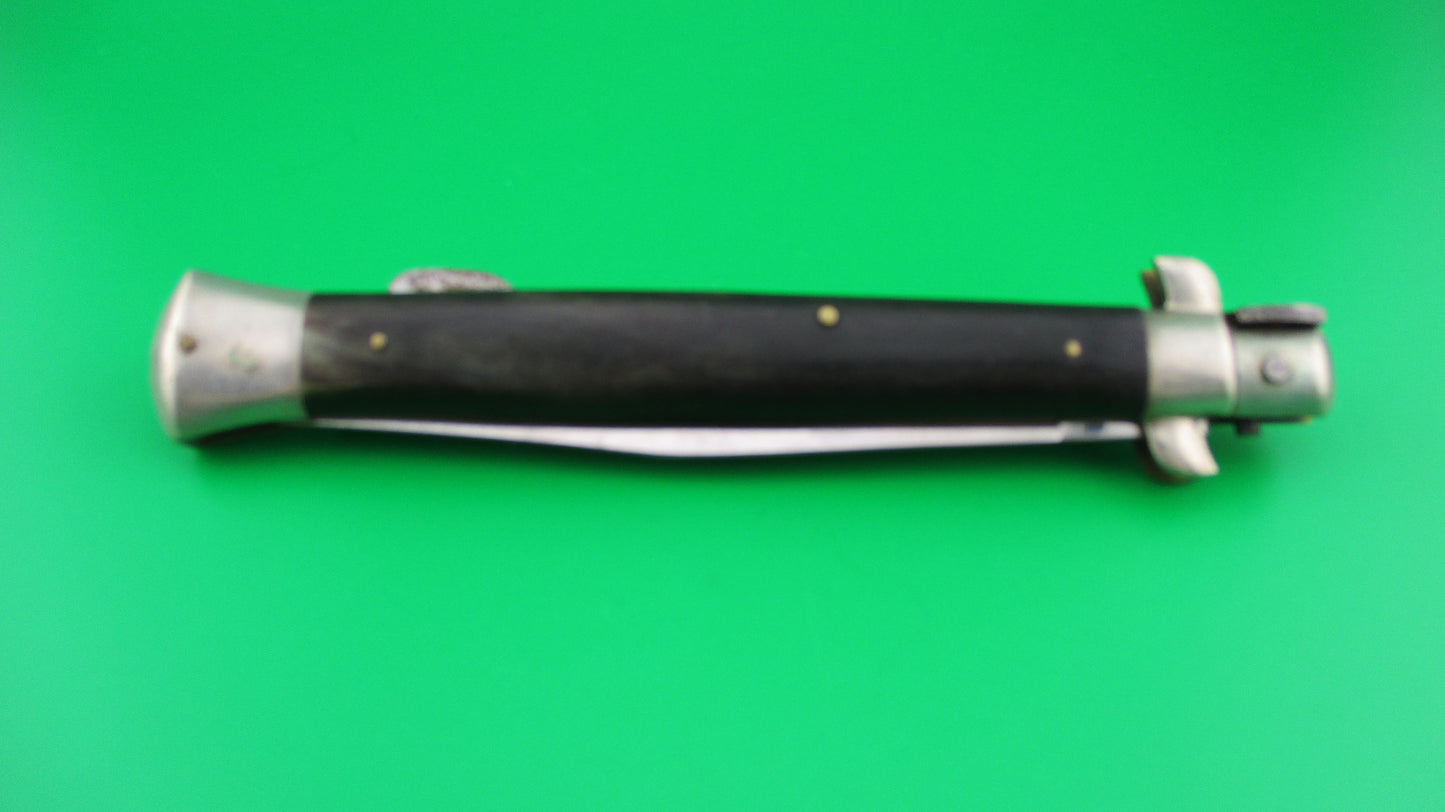 Stainless Steel ITALY 28cm Italian FALSE BUTTON humpback lockback Vintage manual knife