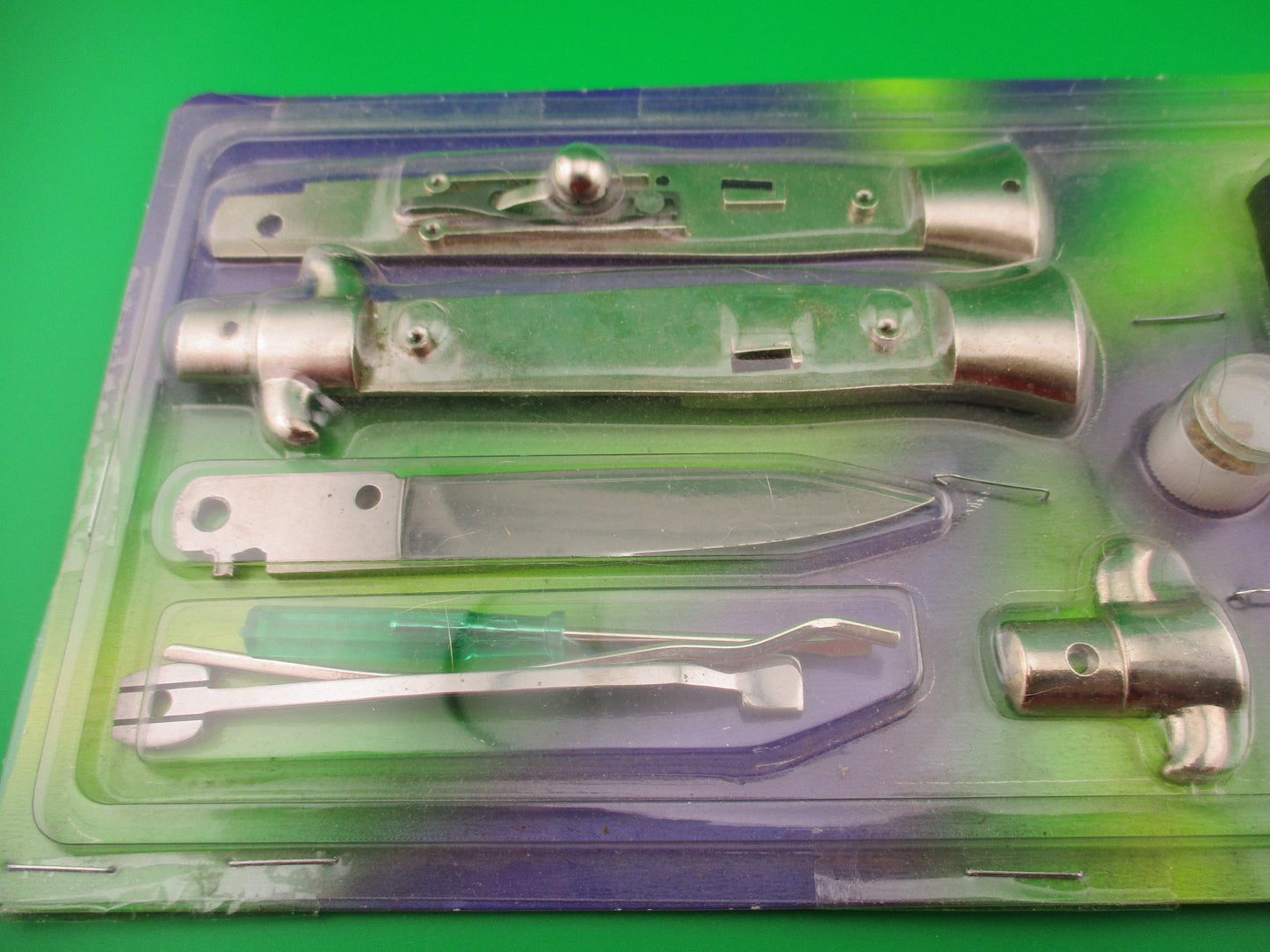 SWITCHBLADE KNIFE KIT Made in Italy 1980s Assemble your own 20cm Stiletto