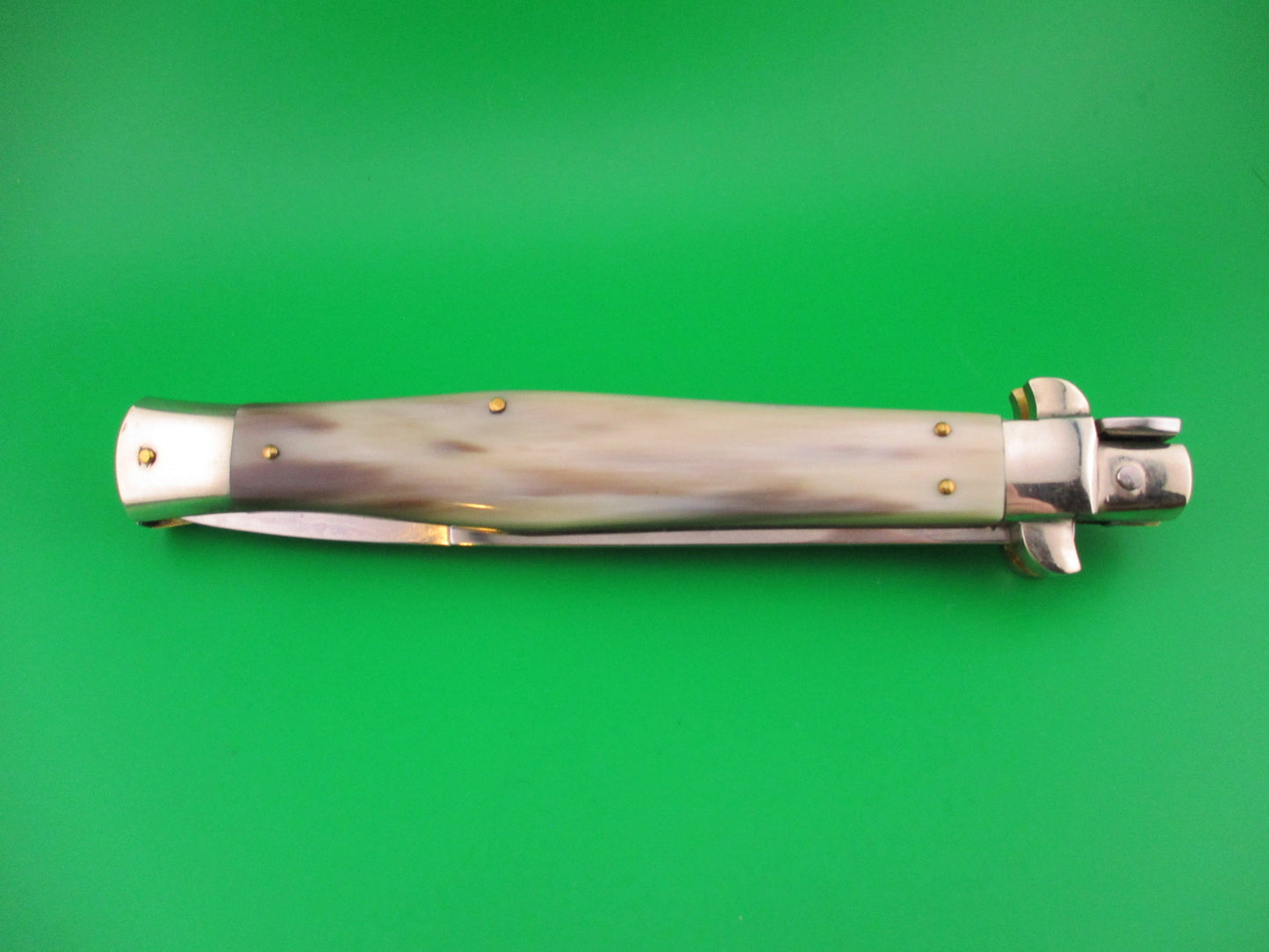 RENZO PASCOTTO Maniago Italy 35cm Italian Flatguard Picklock Wasp switchblade knife