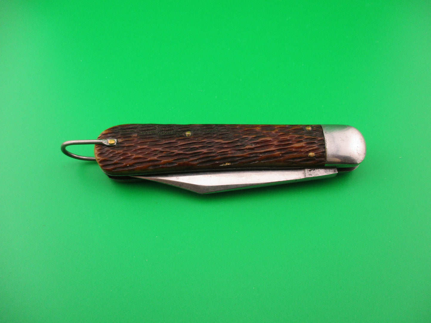 SCHRADE CUT CO M2 Bone WWII Paratrooper Military issue switchblade knife