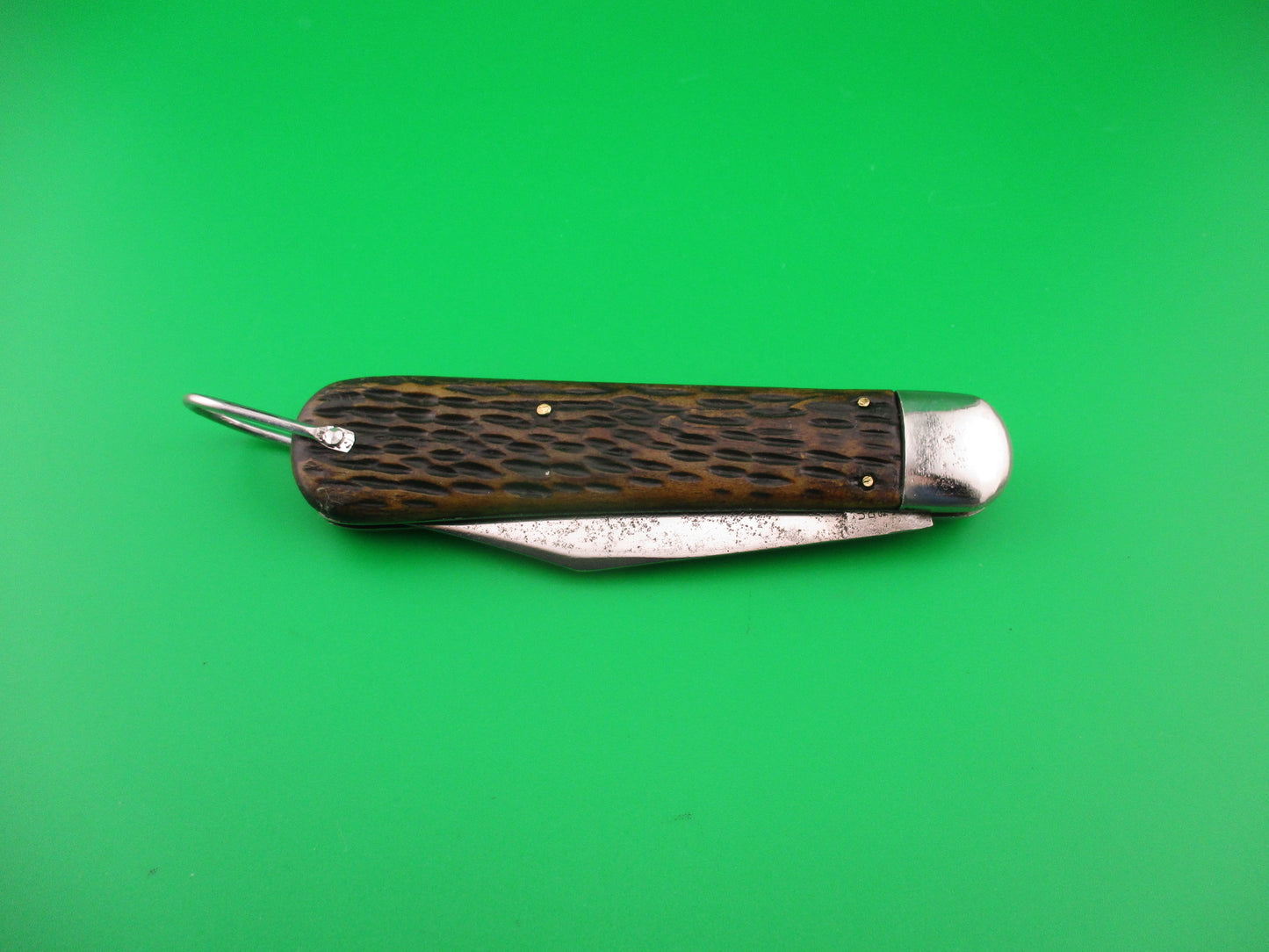 SCHRADE CUT CO M2 Bone WWII Paratrooper Military issue switchblade knife