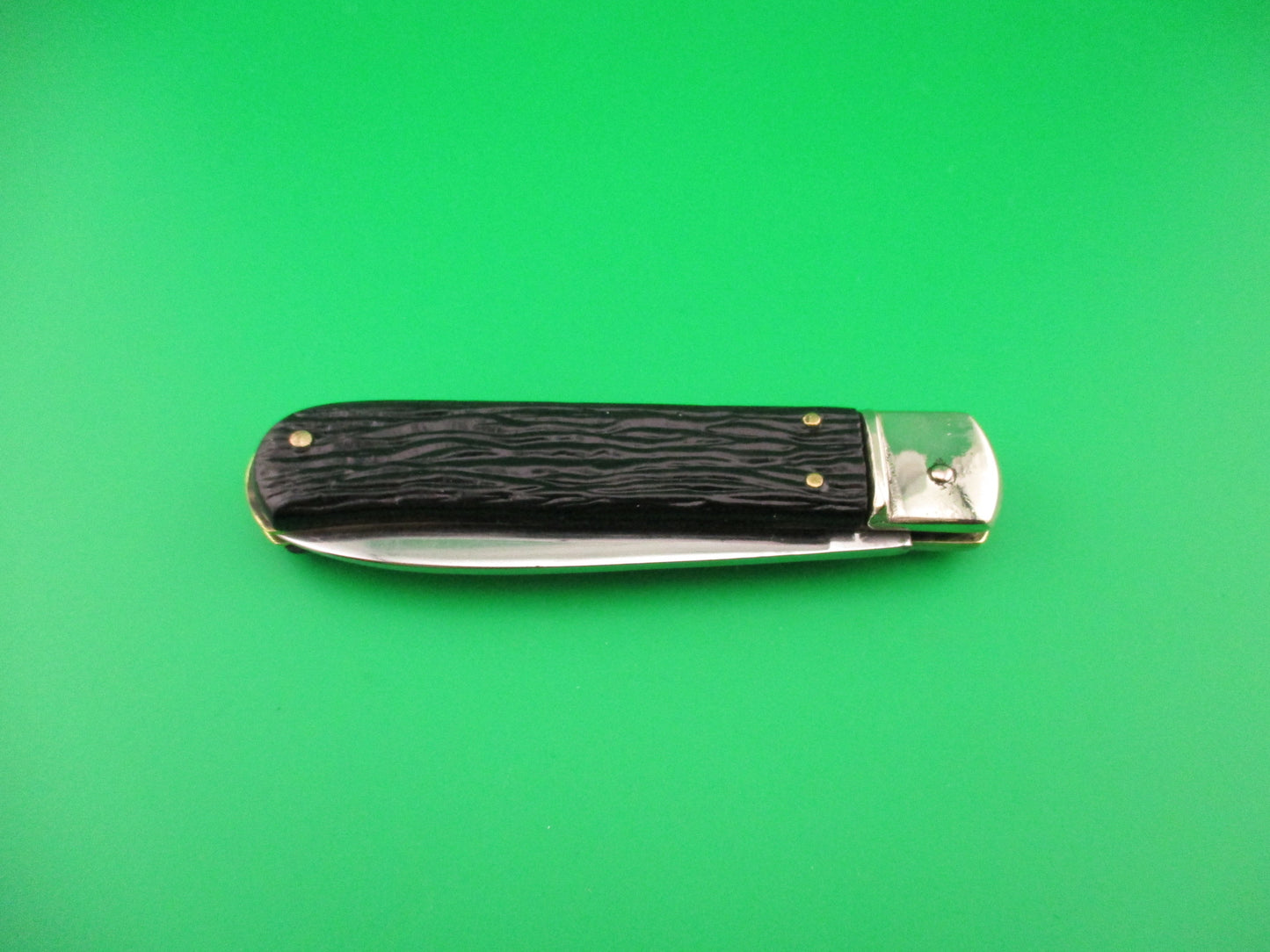IHER INOX SPAIN 20cm Spanish Lever Chamois Antelope automatic knife