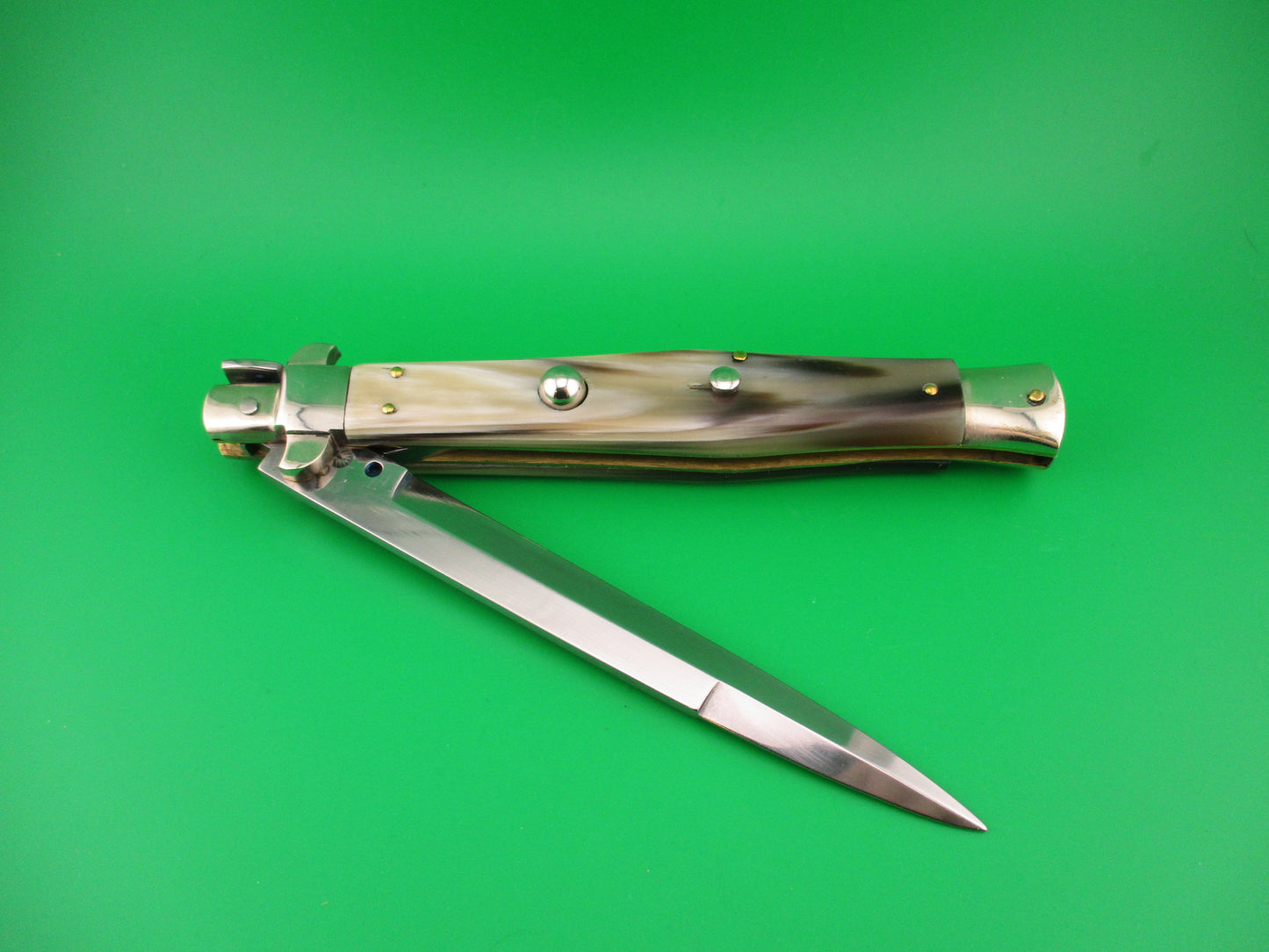 RENZO PASCOTTO Maniago Italy 35cm Italian Flatguard Picklock Wasp switchblade knife
