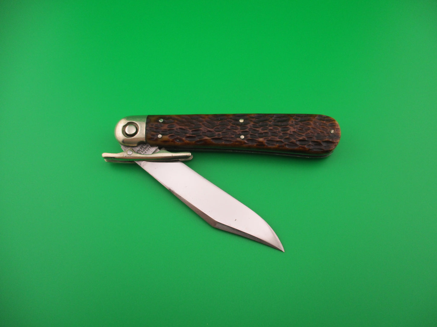 PRESS BUTTON KNIFE CO #1005 the VICTOR Antique switchblade knife