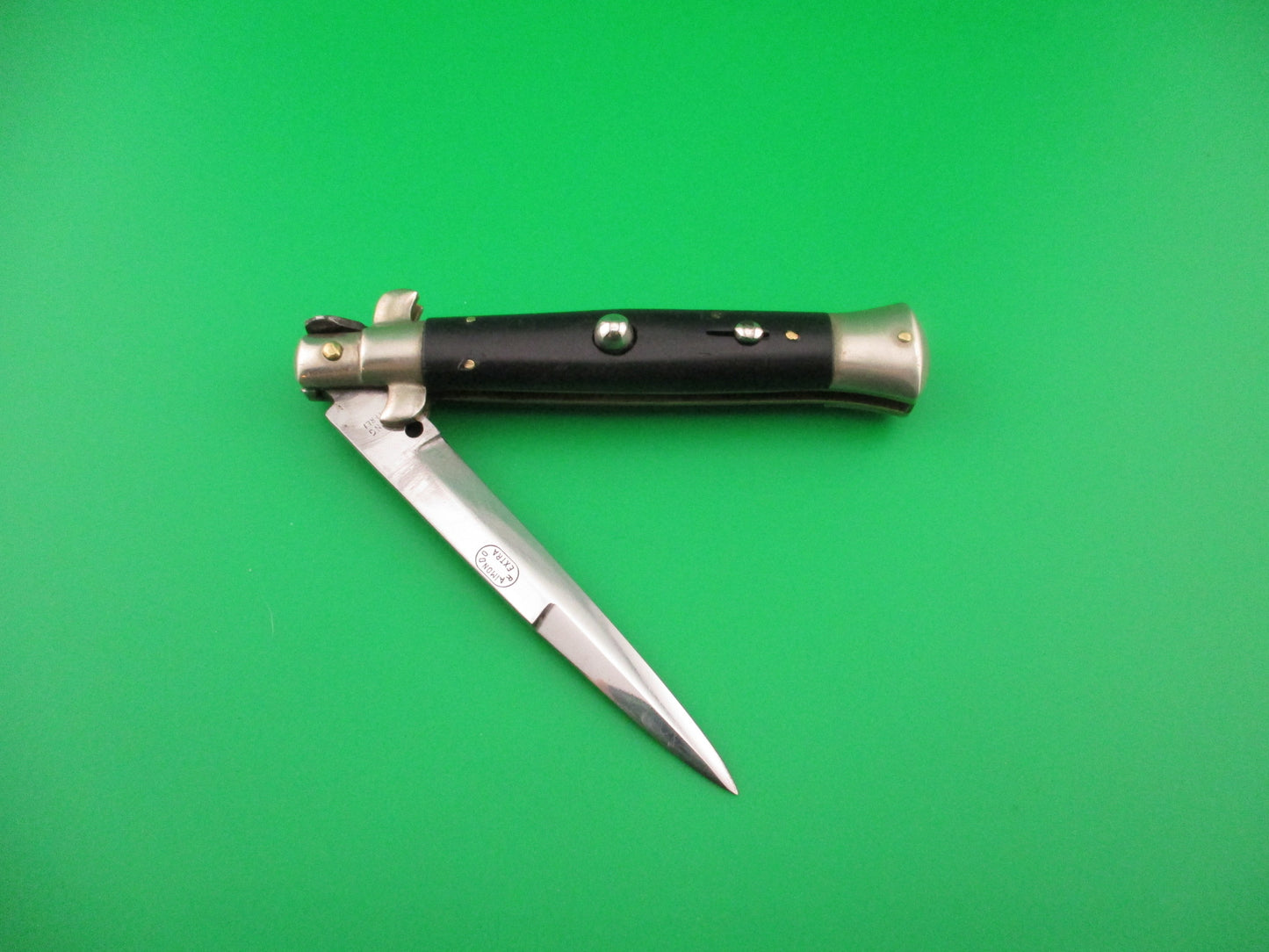 RAIMONDO EXTRA 20cm Italian Picklock 1950s Vintage Black automatic knife