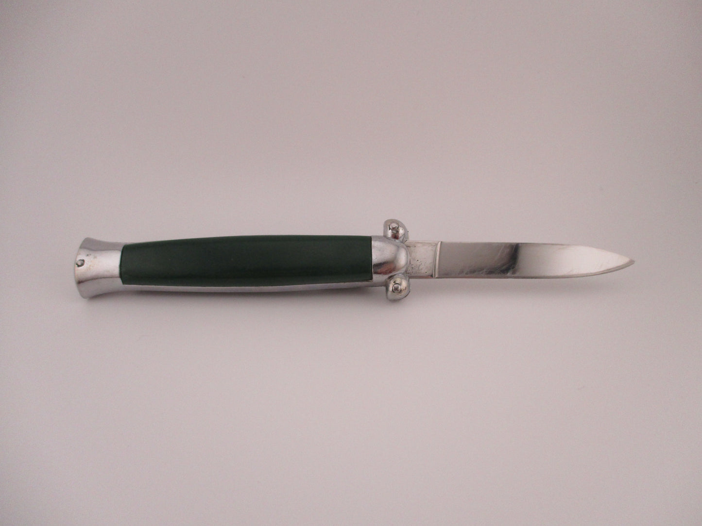 STAINLESS STEEL 21cm Super Automatic OTF DA Rare GREEN automatic knife