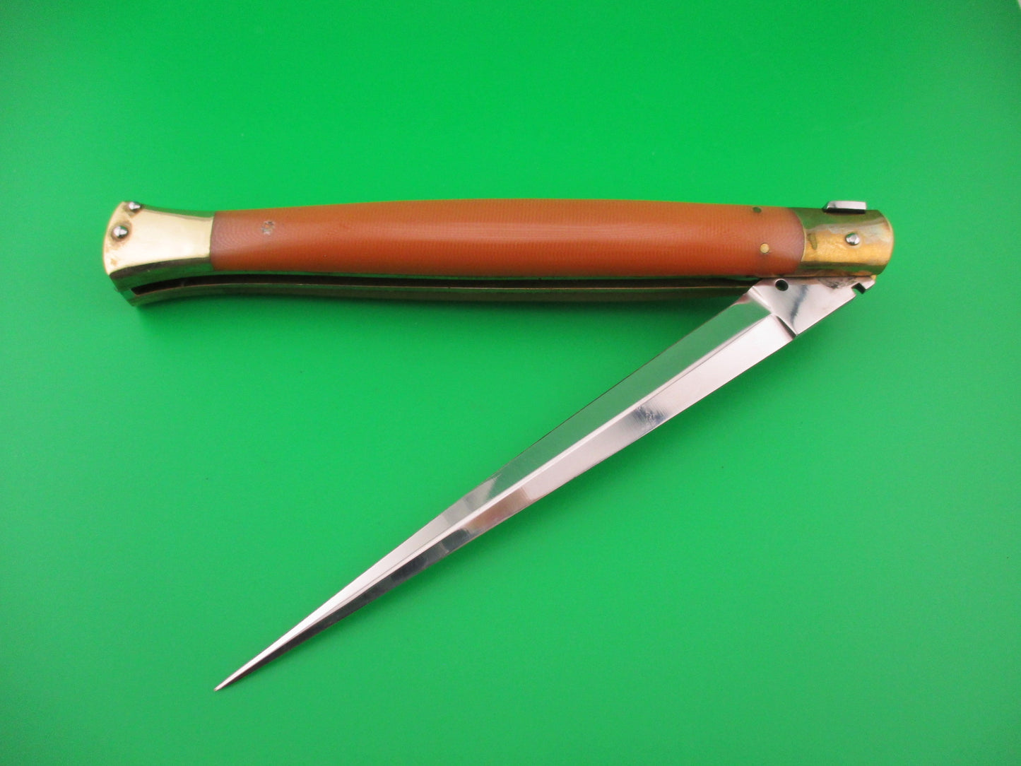 Custom Zaib 35cm Italian inspired Needle point Dagger picklock Wicked Stiletto switchblade knife