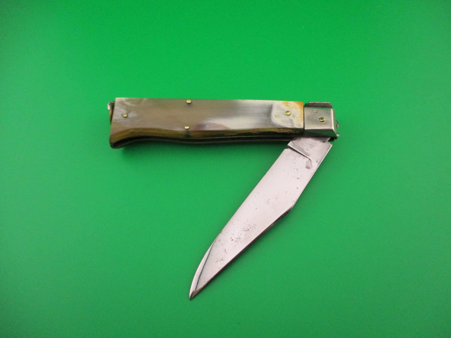 Vintage 22cm Italian Picklock Oval button Camper vintage 1950s automatic knife