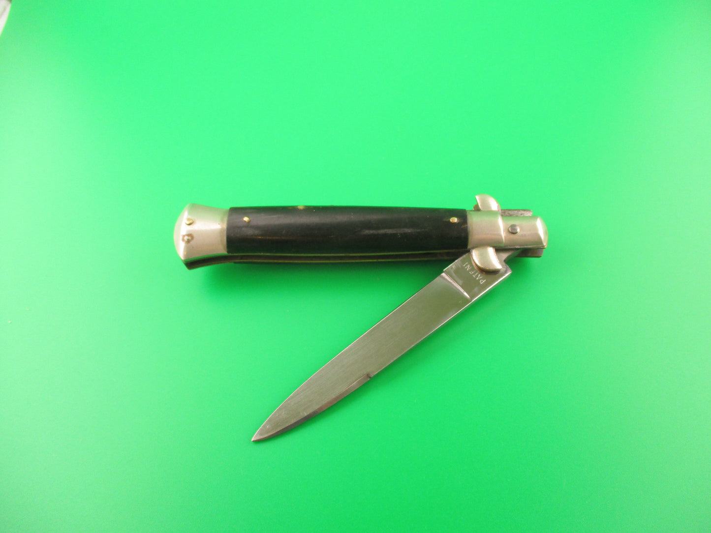 INOX PATENT 20cm Italian BOBC 1960s vintage Swedge horn automatic knife