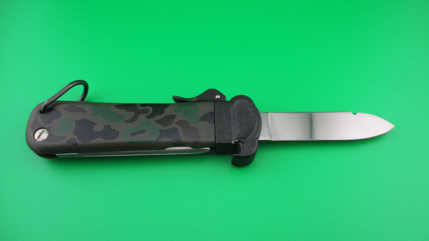 STAINLESS STEEL 22cm German Gravity knife Reproduction Camouflage knife