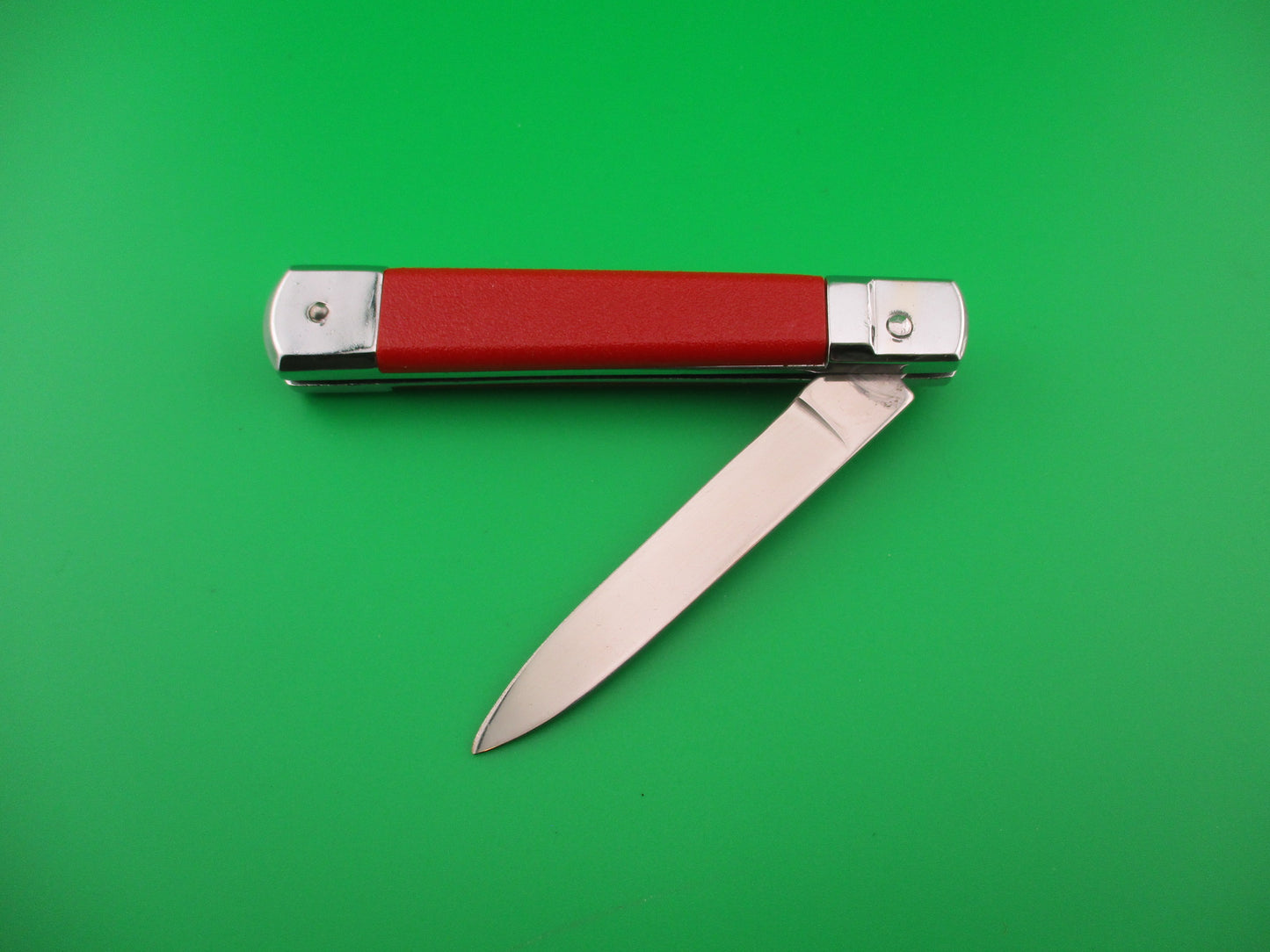 ROSTFREI Super-Stiletto 20cm Vintage Red Lever release automatic knife