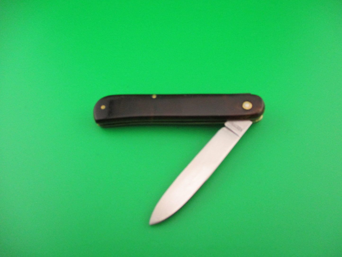 Bonsa SOLINGEN GERMANY 18cm German Lever Shadow Tortoise vintage automatic knife