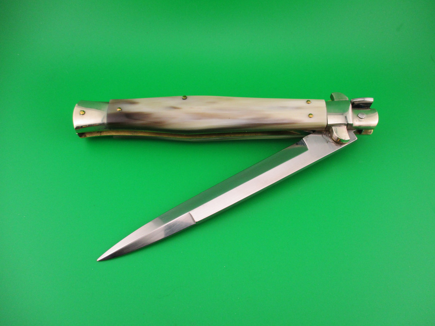 RENZO PASCOTTO Maniago Italy 35cm Italian Flatguard Picklock Wasp switchblade knife