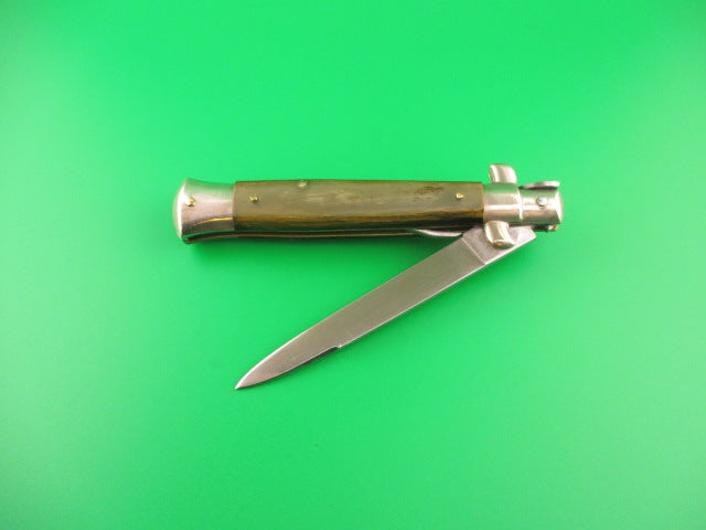 WANDY INOX 23cm Italian Stiletto Vintage swivel bolster switchblade knife