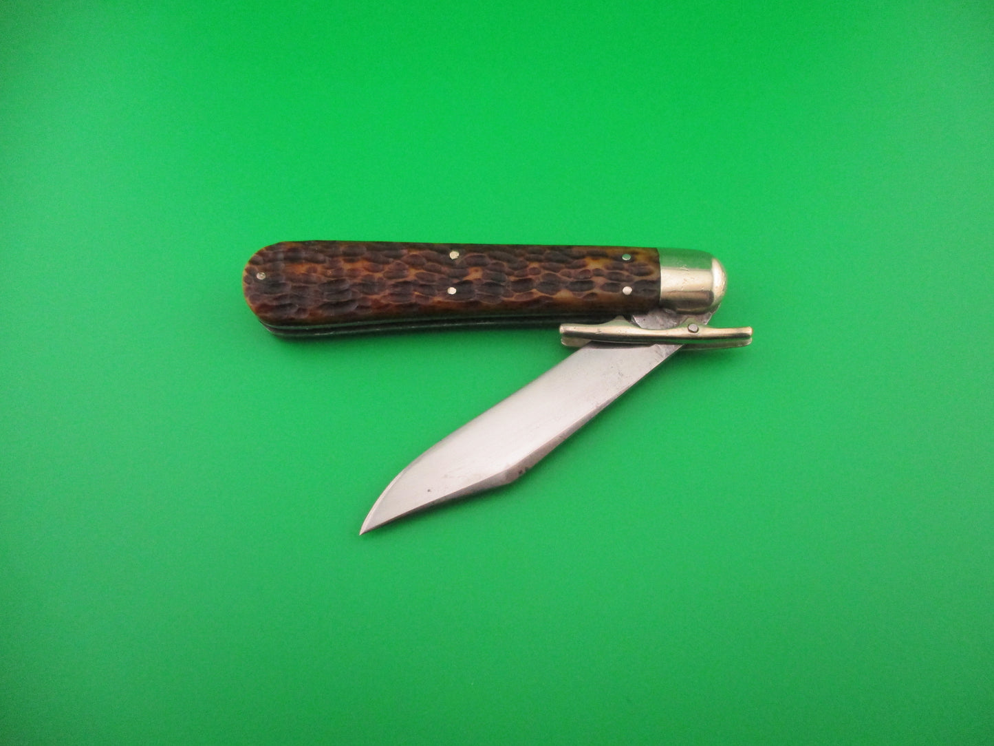 PRESS BUTTON KNIFE CO #1005 the VICTOR Antique switchblade knife
