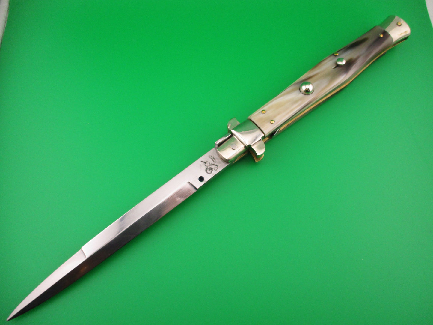 RENZO PASCOTTO Maniago Italy 35cm Italian Flatguard Picklock Wasp switchblade knife