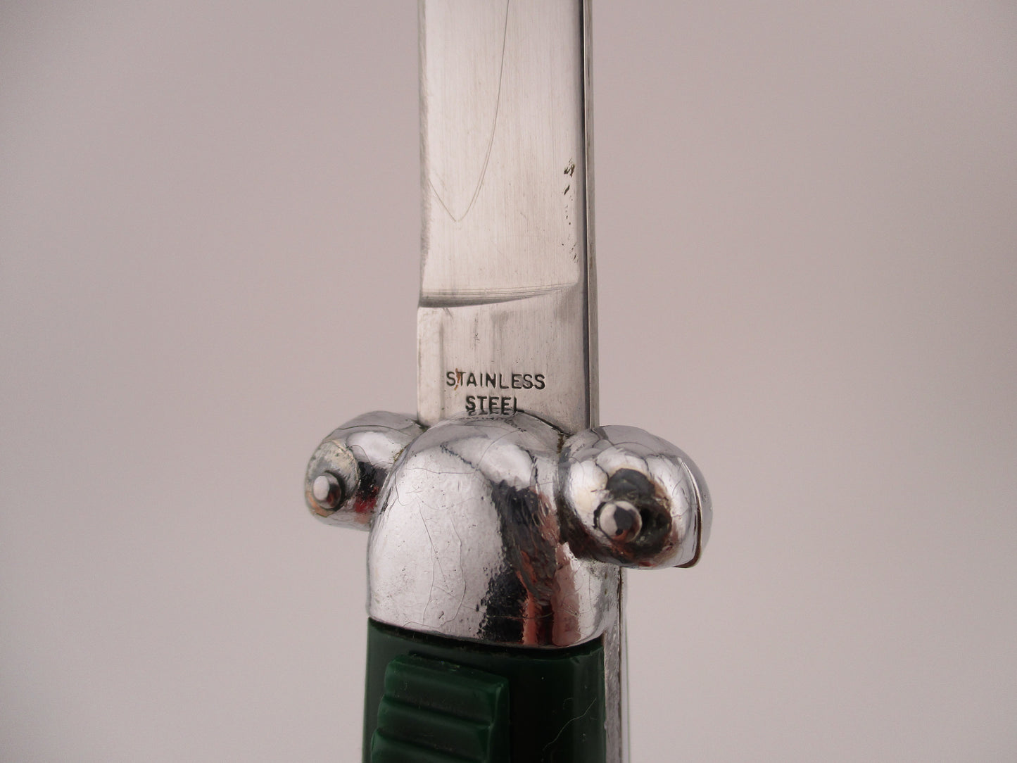 STAINLESS STEEL 21cm Super Automatic OTF DA Rare GREEN automatic knife