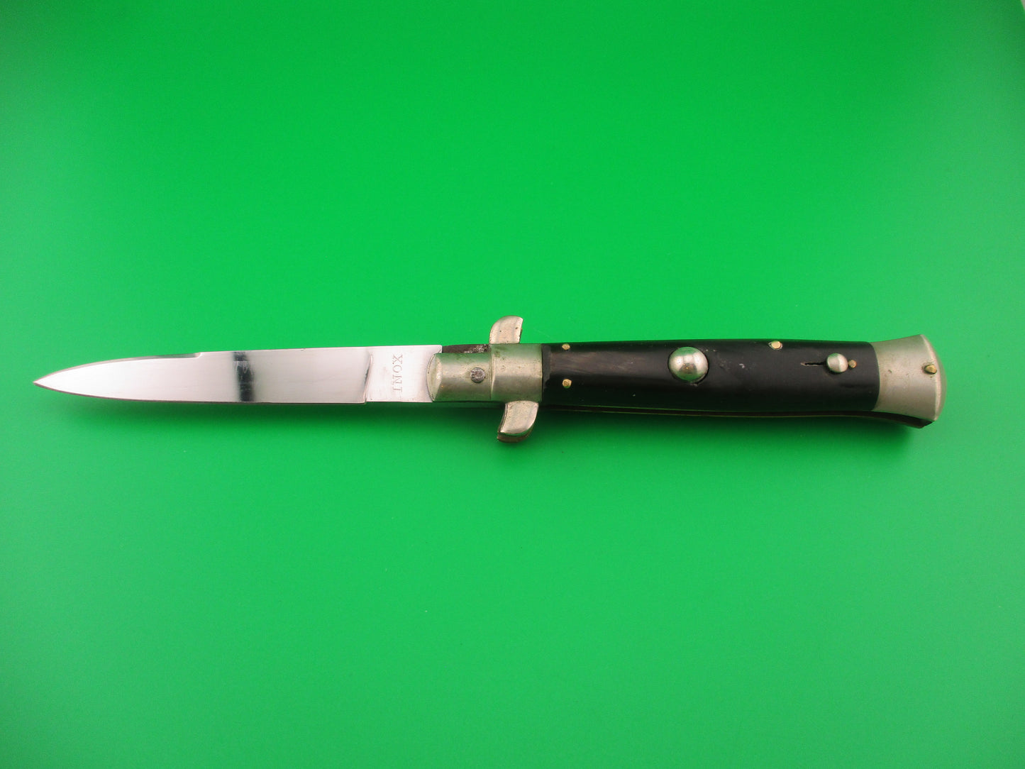 INOX PATENT 20cm Italian BOBC 1960s vintage Swedge horn automatic knife
