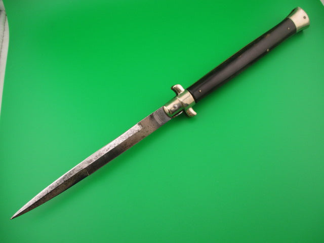 EIG Cutlery Italy 33cm Italian Picklock Stiletto 1950s vintage Needle point switchblade knife