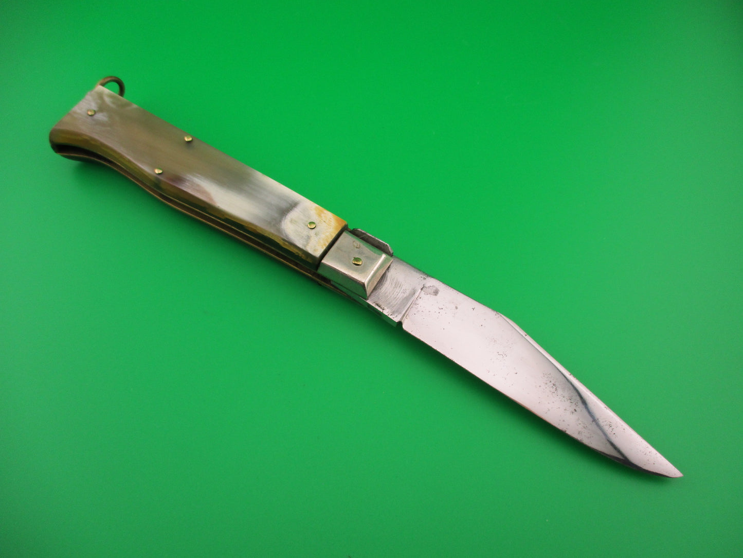 Vintage 22cm Italian Picklock Oval button Camper vintage 1950s automatic knife