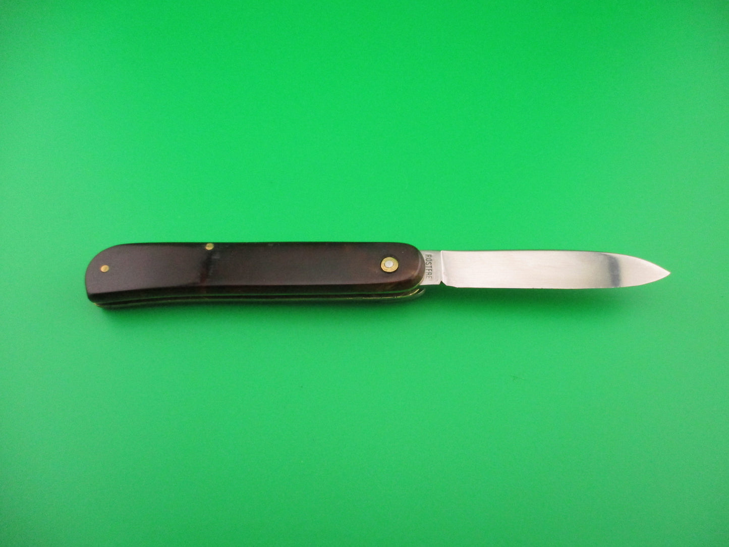 Bonsa SOLINGEN GERMANY 18cm German Lever Shadow Tortoise vintage automatic knife
