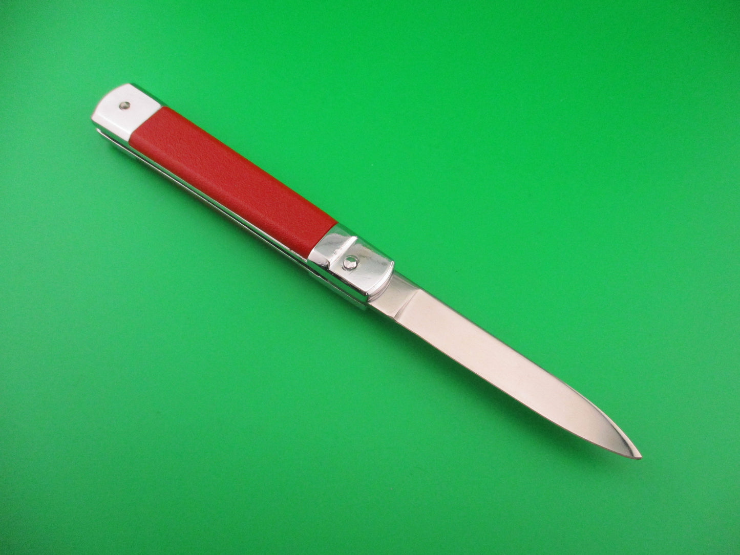 ROSTFREI Super-Stiletto 20cm Vintage Red Lever release automatic knife