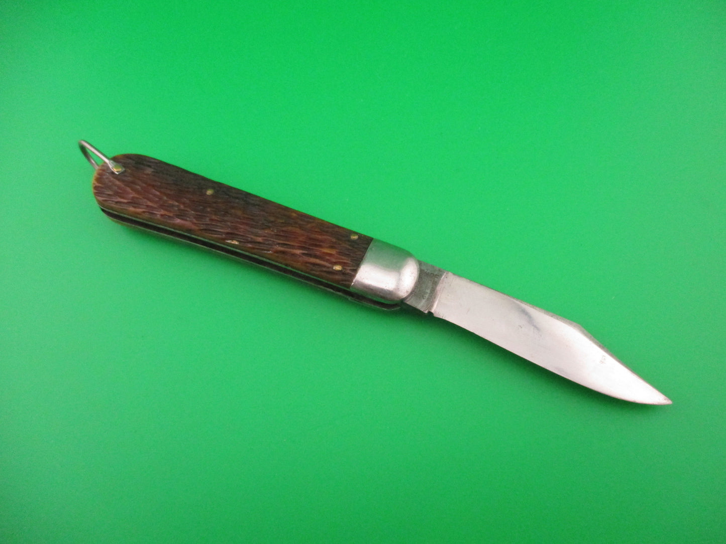 SCHRADE CUT CO M2 Bone WWII Paratrooper Military issue switchblade knife