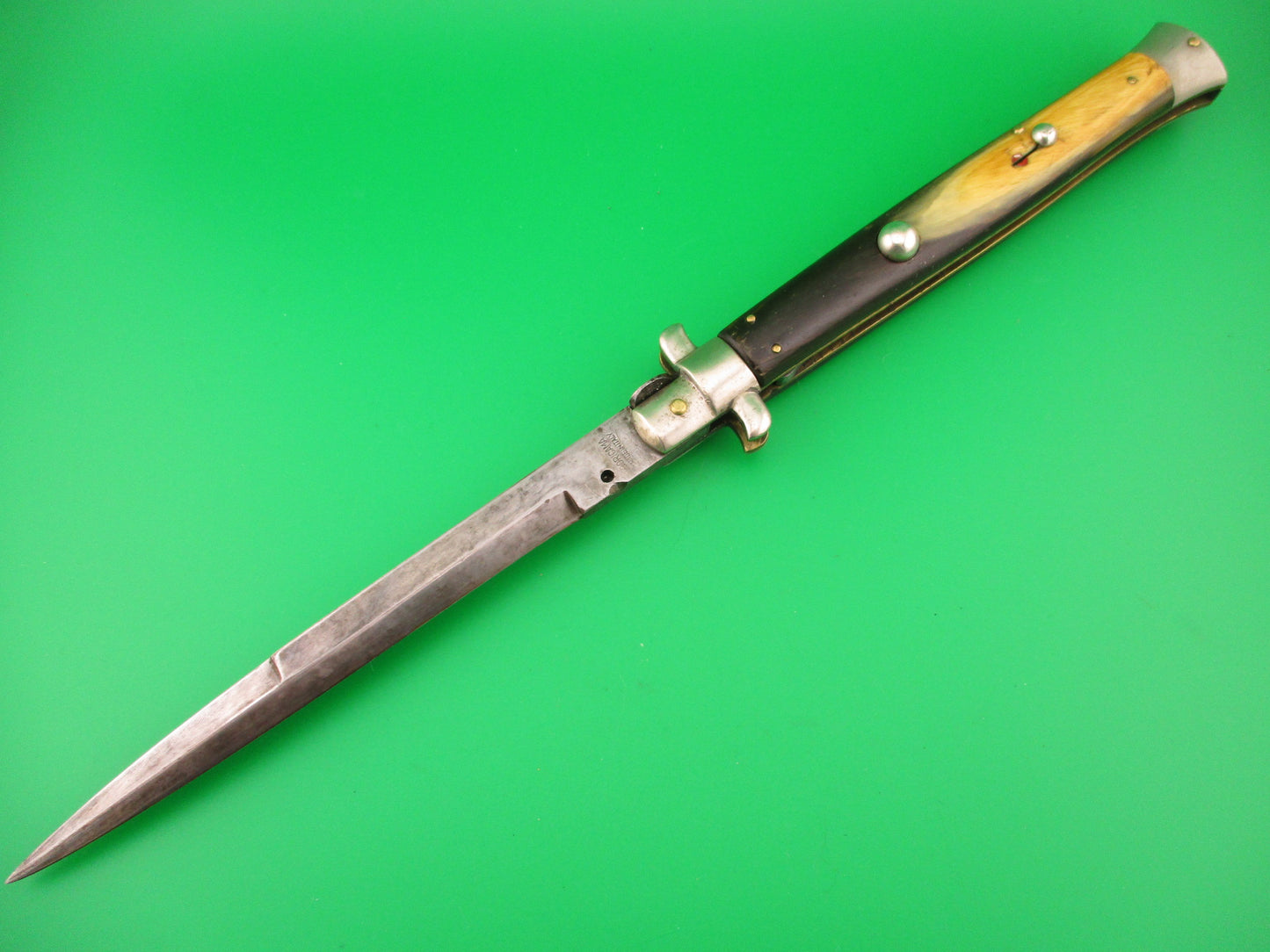 CORICAMA MADE IN ITALY 33cm Italian Picklock 1950s Red dot FAT automatic knife 5mm