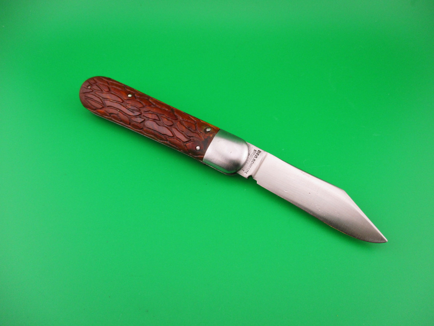 PRESTO Scout Brain Wormgroove model 1000 Vintage 1940s automatic knife