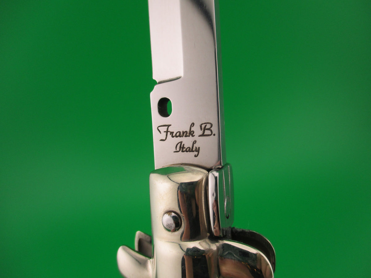 Frank B Italy 28cm Italian Fantail Swivel bolster Light horn automatic knife