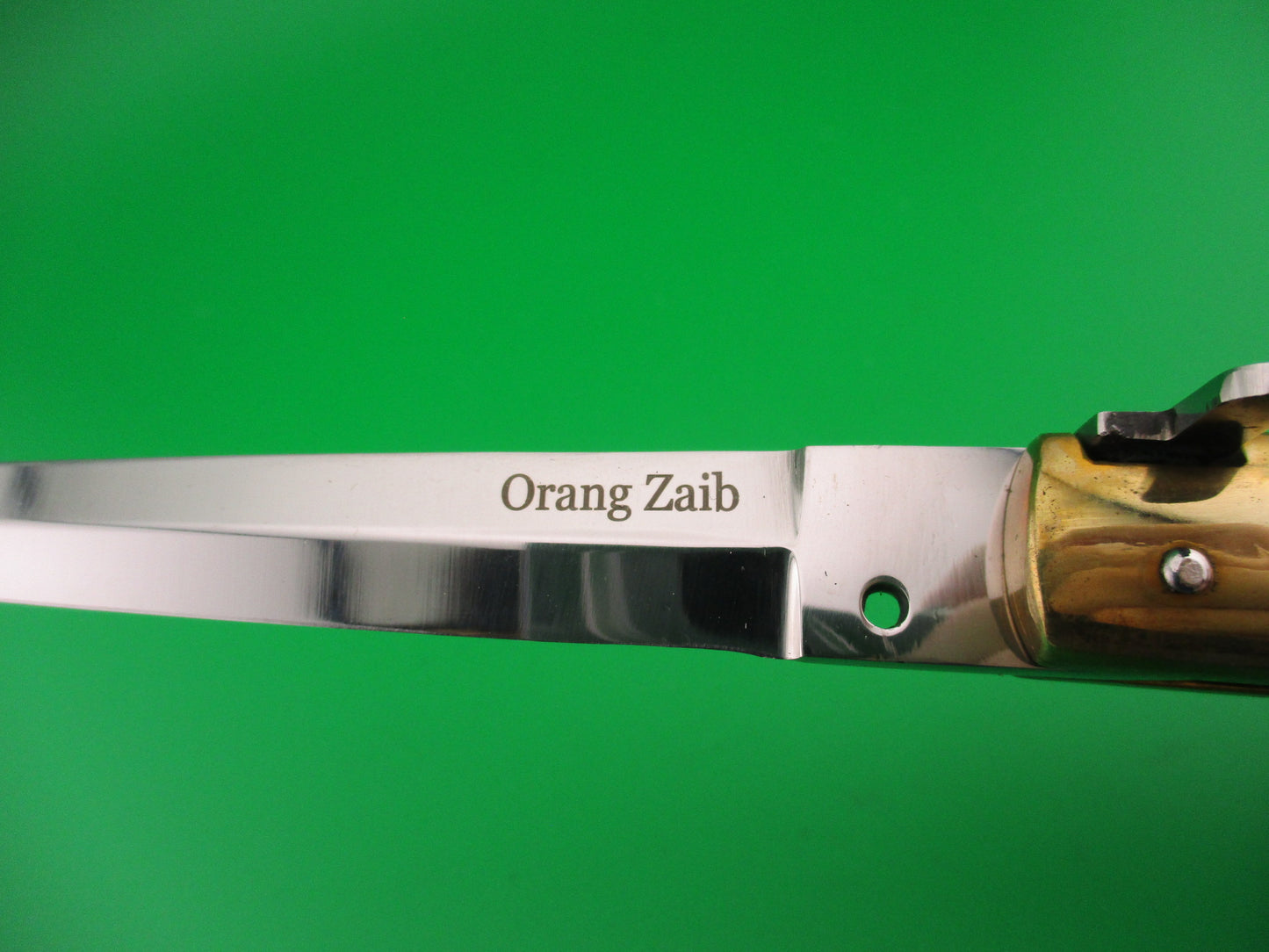 Custom Zaib 35cm Italian inspired Needle point Dagger picklock Wicked Stiletto switchblade knife