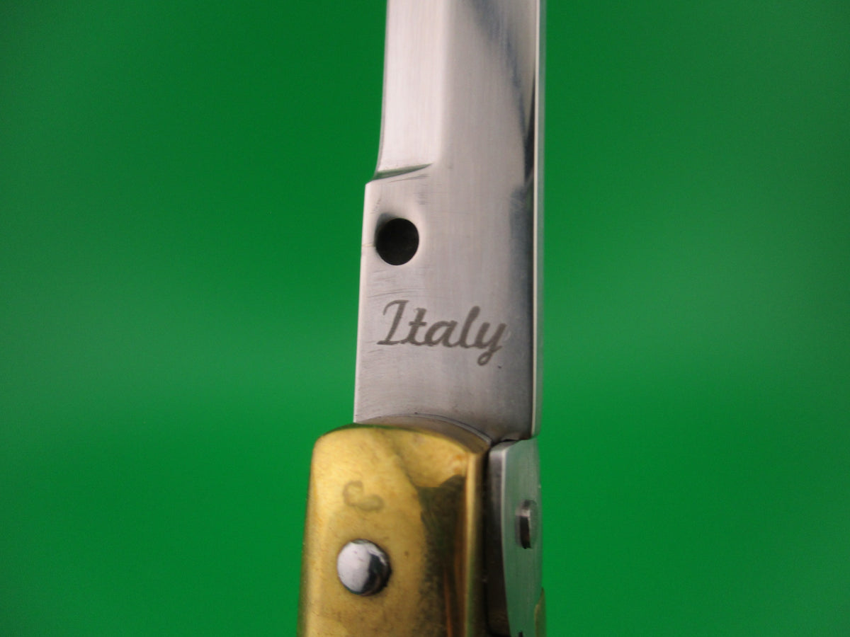 Italy 22cm Italian Swivel bolster Customized "Orange Madness" automatic knife Slo Joe