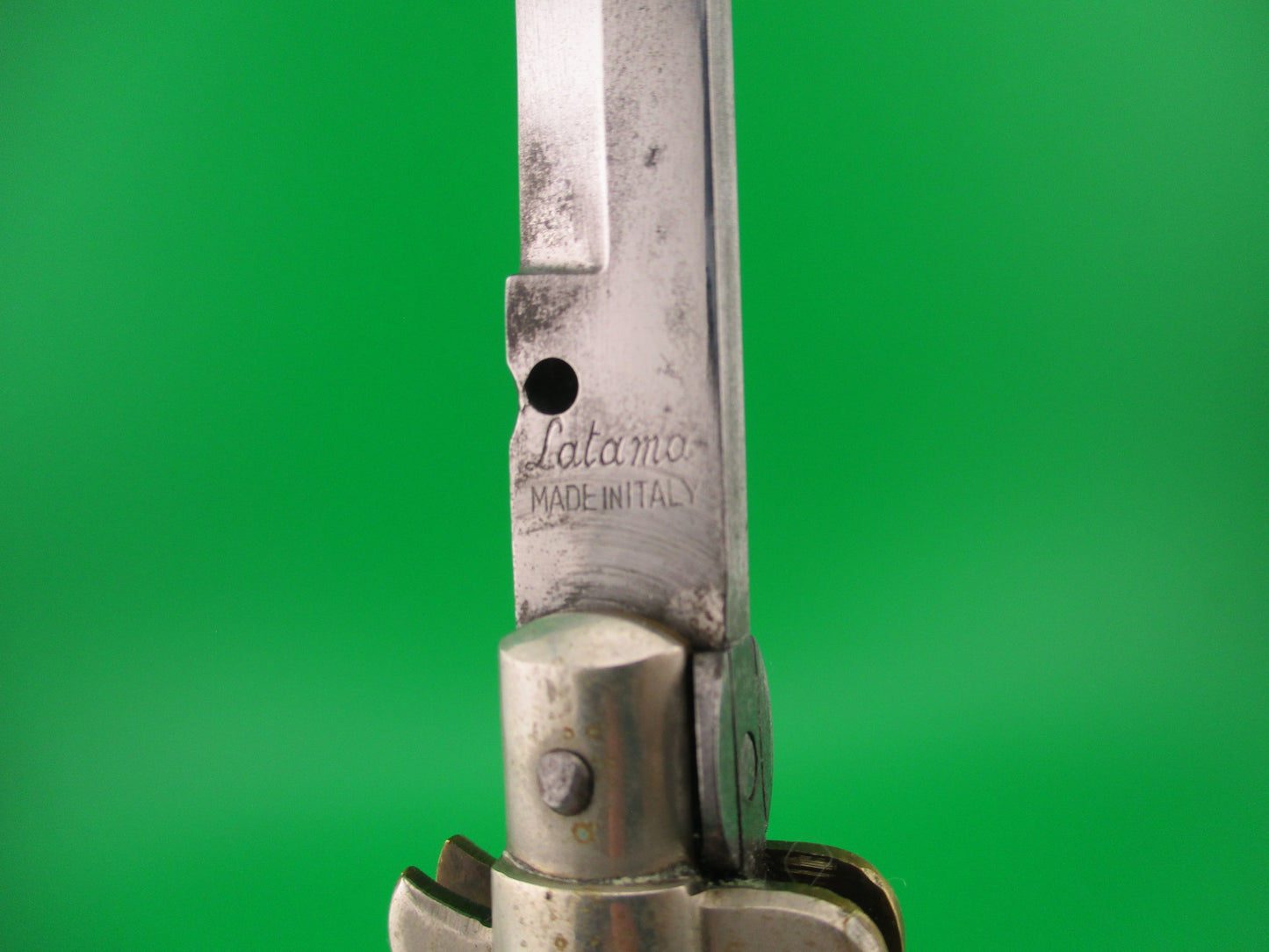 Latama 28cm Italian Flatguard Picklock bayonet vintage 1950s automatic knife