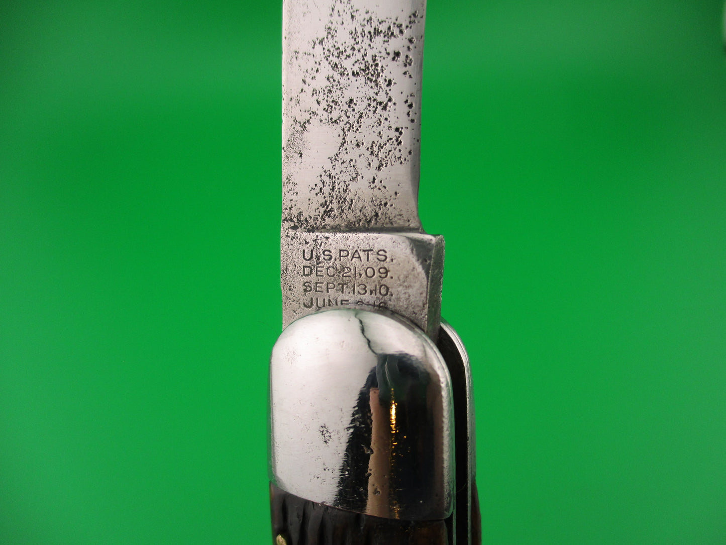SCHRADE CUT CO M2 Bone WWII Paratrooper Military issue switchblade knife