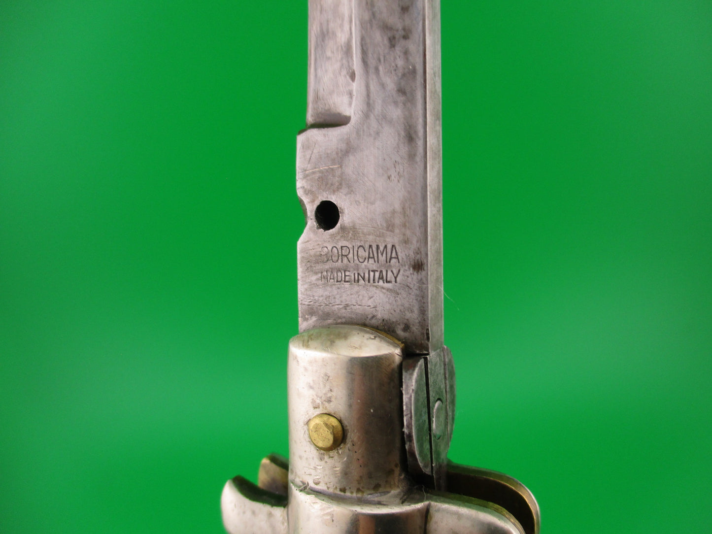 CORICAMA MADE IN ITALY 33cm Italian Picklock 1950s Red dot FAT automatic knife 5mm