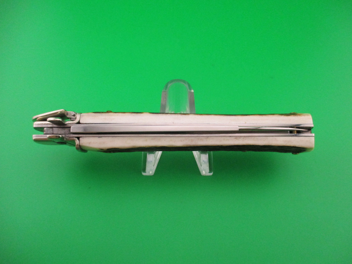 AGA CAMPOLIN Dominus 23cm Stag Lever automatic knife