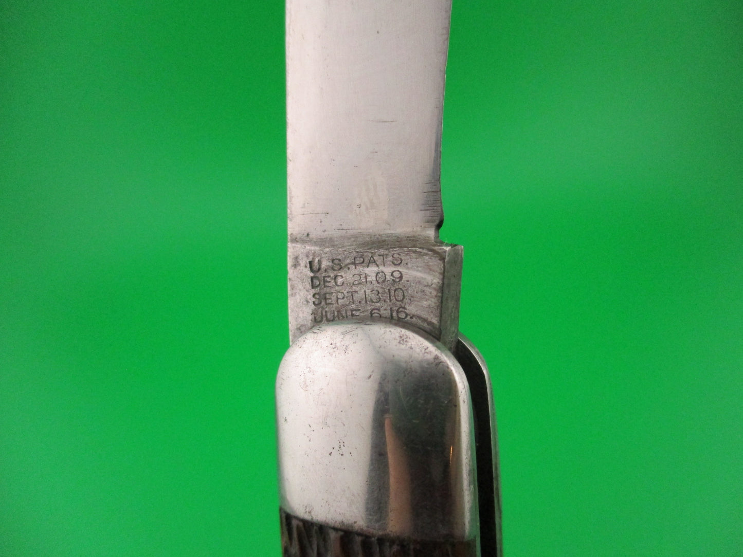 SCHRADE CUT CO M2 Bone WWII Paratrooper Military issue switchblade knife