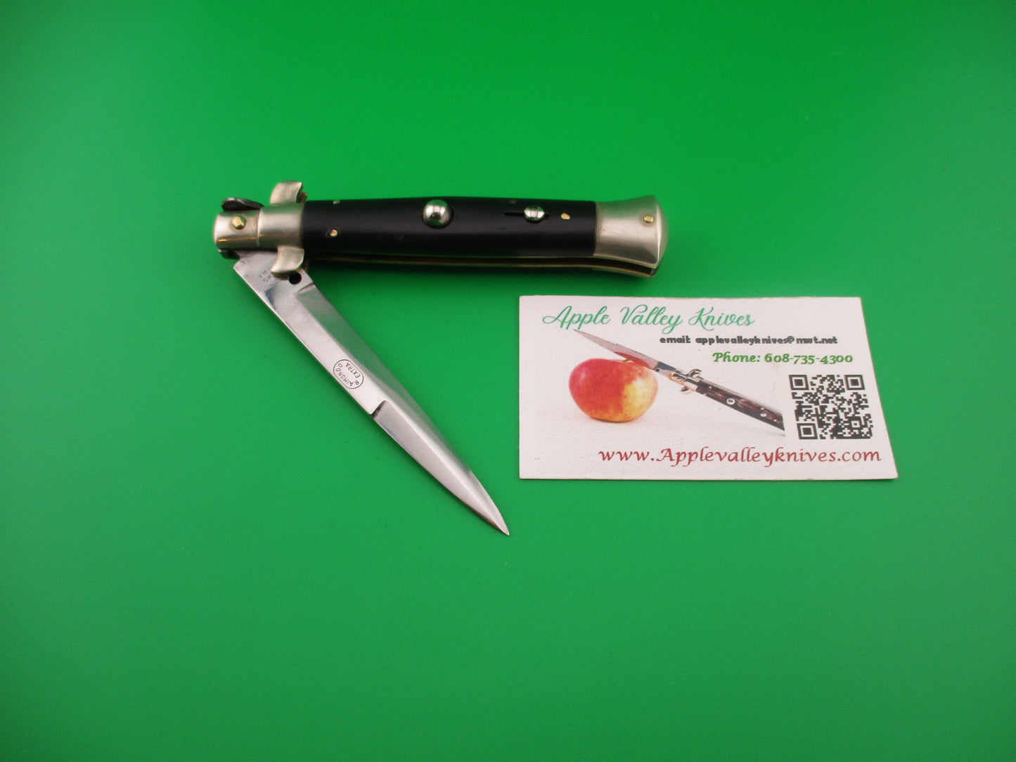 RAIMONDO EXTRA 20cm Italian Picklock 1950s Vintage Black automatic knife