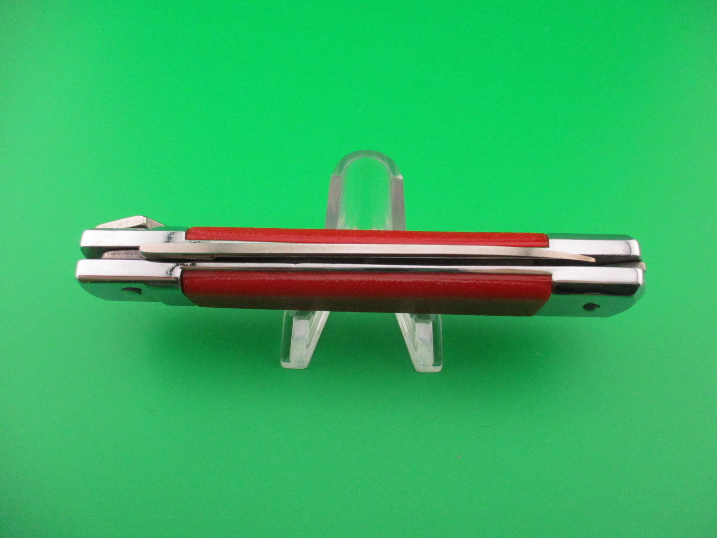 ROSTFREI Super-Stiletto 20cm Vintage Red Lever release automatic knife