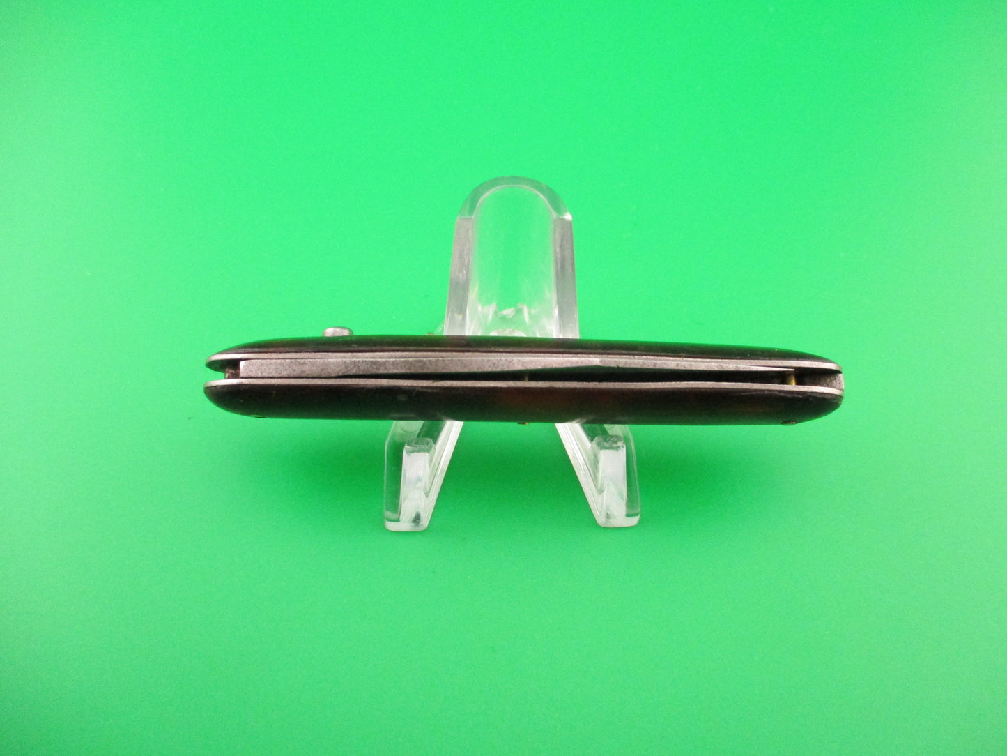 PRESTO single Cigar Tortoise celluloid handle switchblade knife