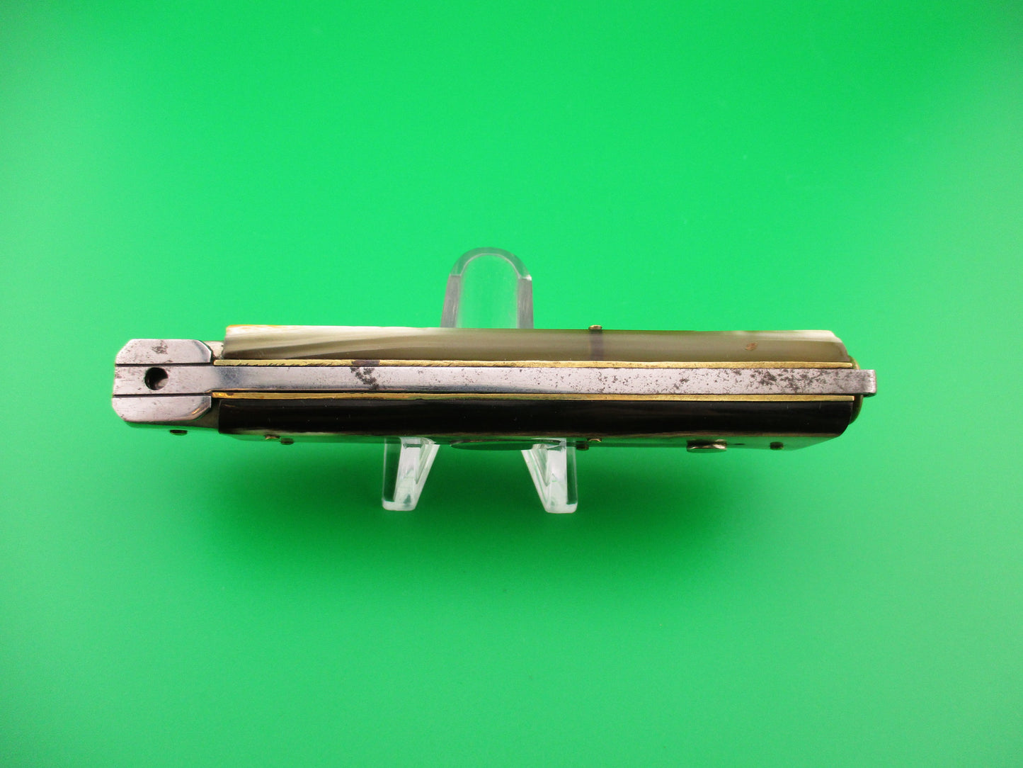 Vintage 22cm Italian Picklock Oval button Camper vintage 1950s automatic knife