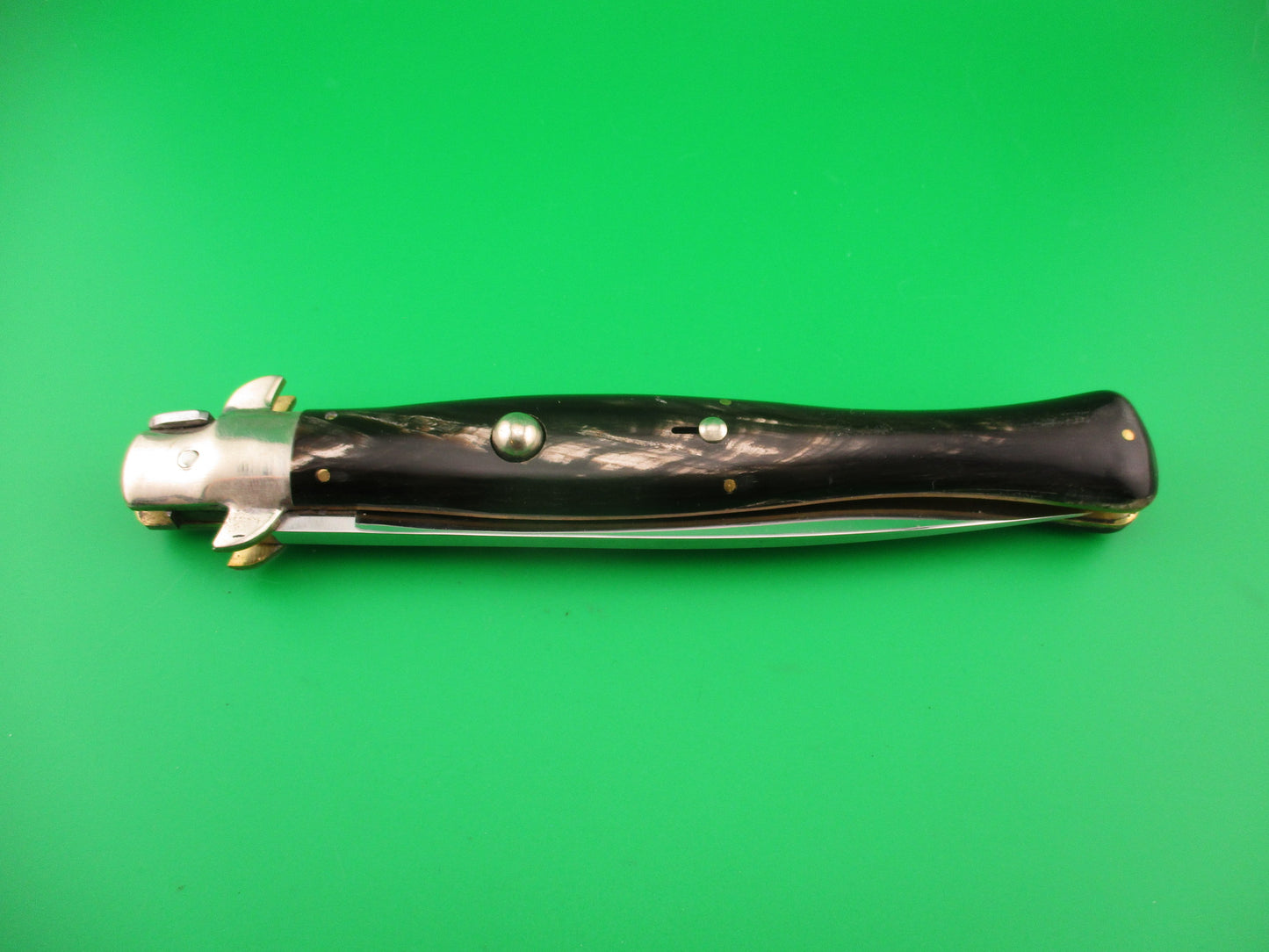 AROSA MANIAGO ITALY DM 33cm Italian Picklock Wasp body Black & white Horn automatic