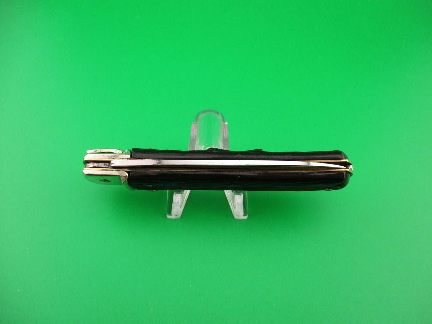 IHER INOX SPAIN 20cm Spanish Lever Chamois Antelope automatic knife