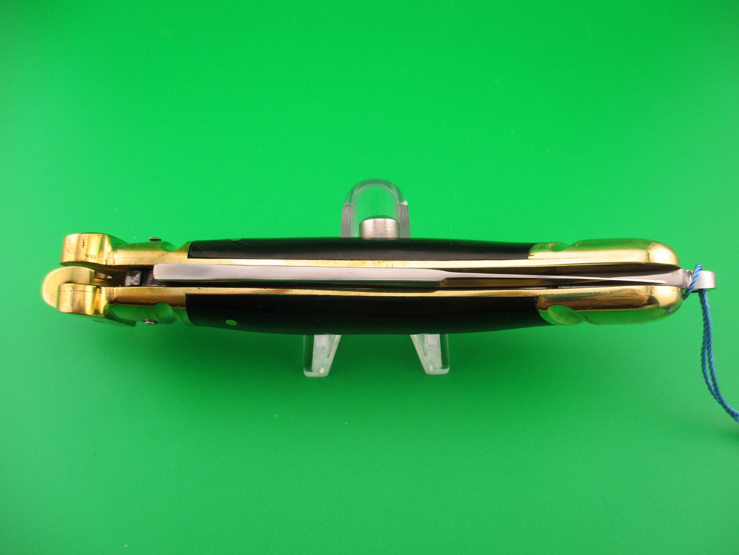 OZ 23cm Scarperia Tonerini Italian Inspired Fulcrum Shell puller Custom Automatic Knife