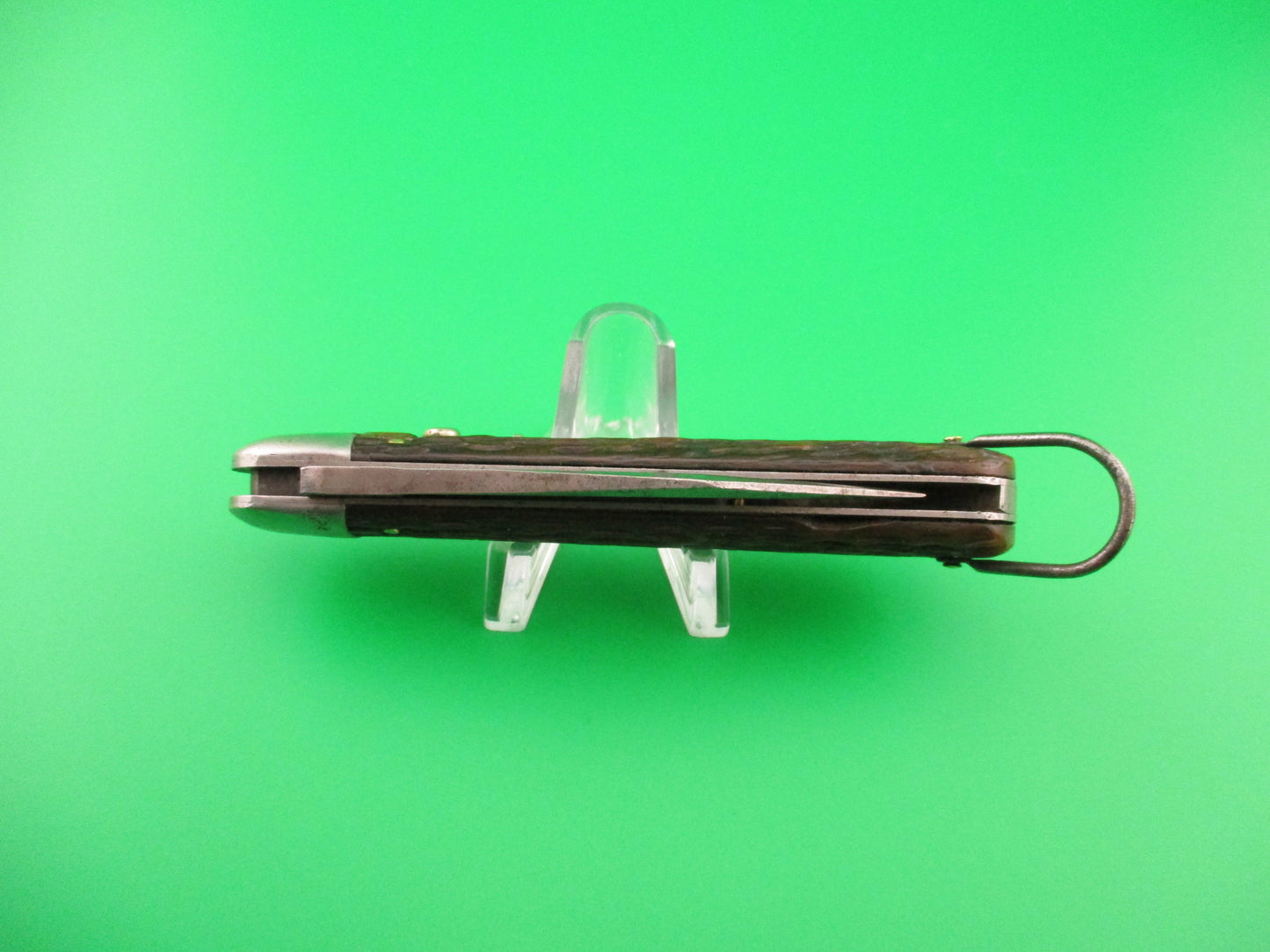 SCHRADE CUT CO M2 Bone WWII Paratrooper Military issue switchblade knife